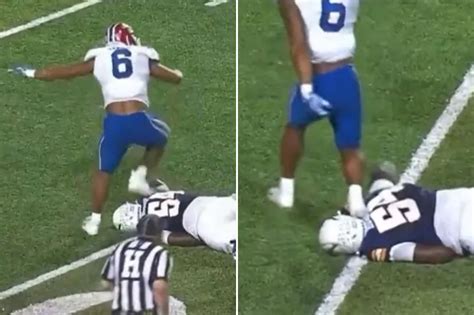 Sep 30, 2023 ... Louisiana Tech linebacker Brevin Randle committed a dangerous and vicious head stomp on UTEP's Steven Hubbard.